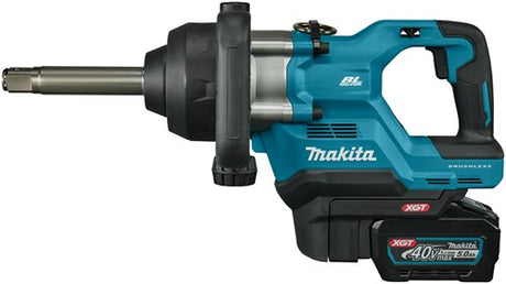 Makita tw010gt201 | akku slagnøgle | xgt 40v max | 1 | sæt | 2x 5,0ah batteri hurtigoplader i plastik kuffert - TW010GT201