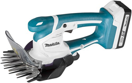 Makita um603dwy 18 v græssaks 1,5 ah batteri (1 stk), oplader, i æske