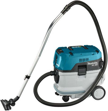 Makita vc007glz01 | 2x40v max batteri støvsuger | vådt og tørt | l-klasse | aws | uden batteri og oplader vc007glz01