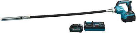 Makita vr003gm101 betonvibrator | 40v maks. | 1200 mm | 4,0 ah batteri + hurtigoplader | i æske vr003gm101