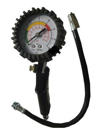 Geko manometer voor pistool