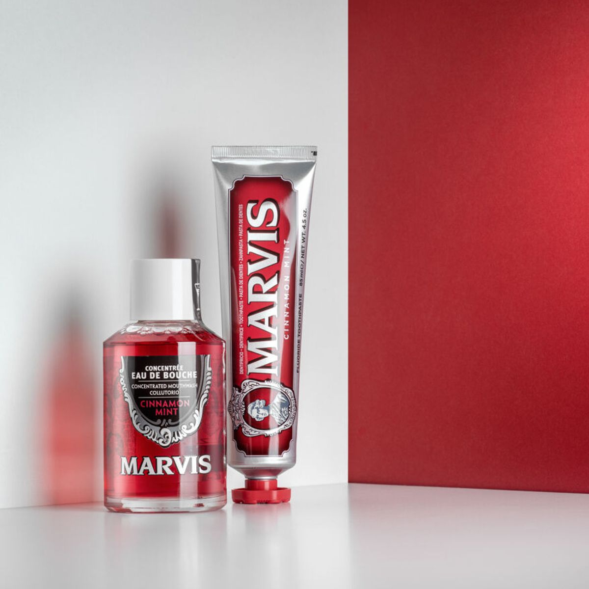 Marvis mundskyl kanel mynte 120ml