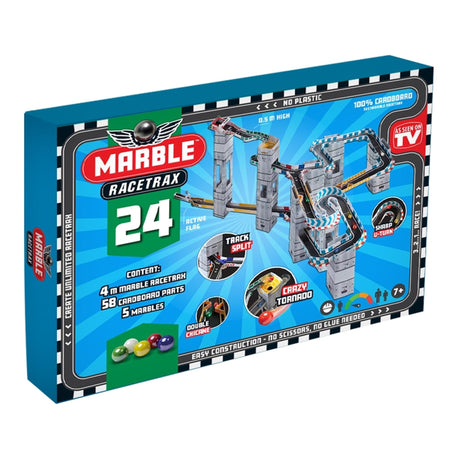 Marmor racetrax marmor bane startsæt 24 ark 4m