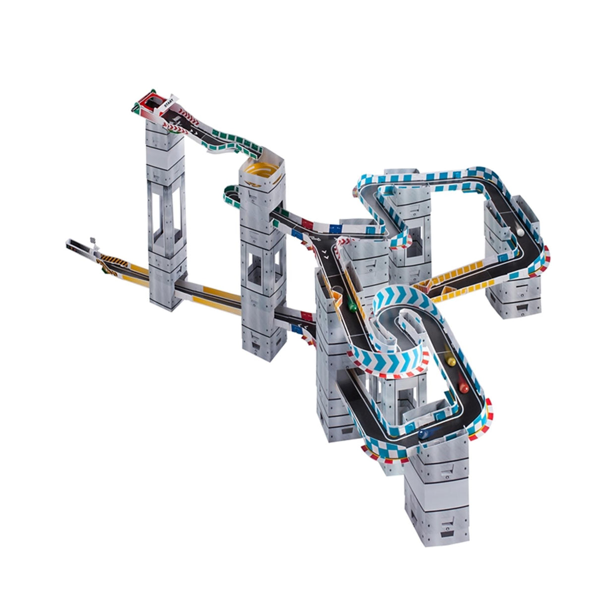 Marmor racetrax marmor bane startsæt 24 ark 4m