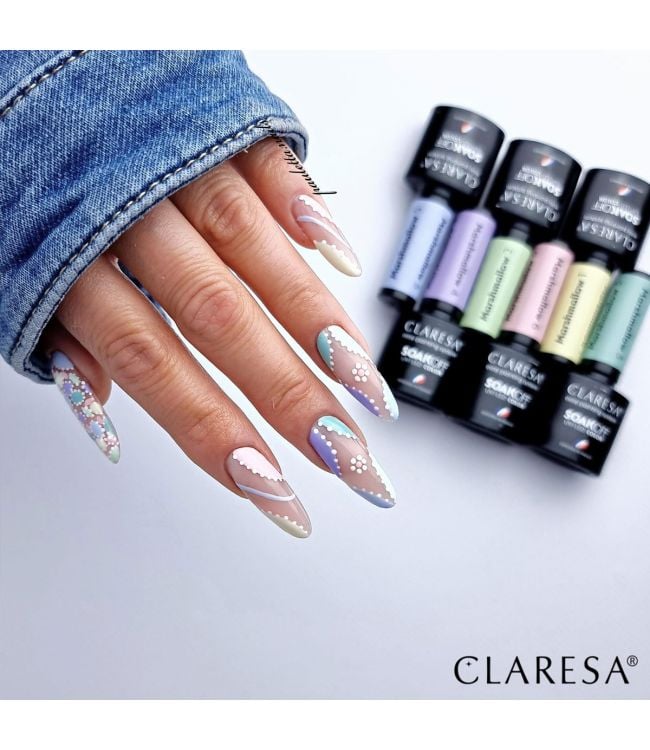 Claresa UV LED Gel Polish 5ml Marsh Mallow 1