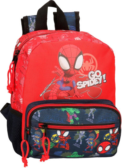 Marvel Go Spidey rygsæk junior 6.8 liter rød sort