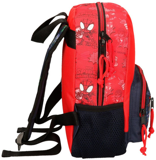 Marvel Go Spidey rygsæk junior 6.8 liter rød sort