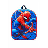 Marvel Spider-Man 3d rygsæk 30 x 25 drenge blå