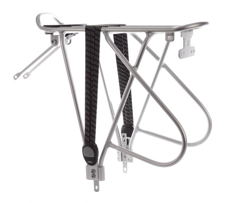 Bagageholder 26-28 tommer aluminiumsølv
