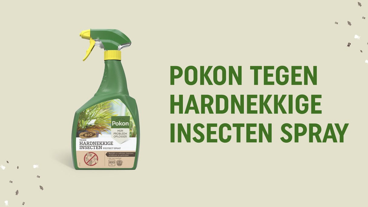 Pokon produkter bio mod hårdnakkede insektspray 800ml polysektspray