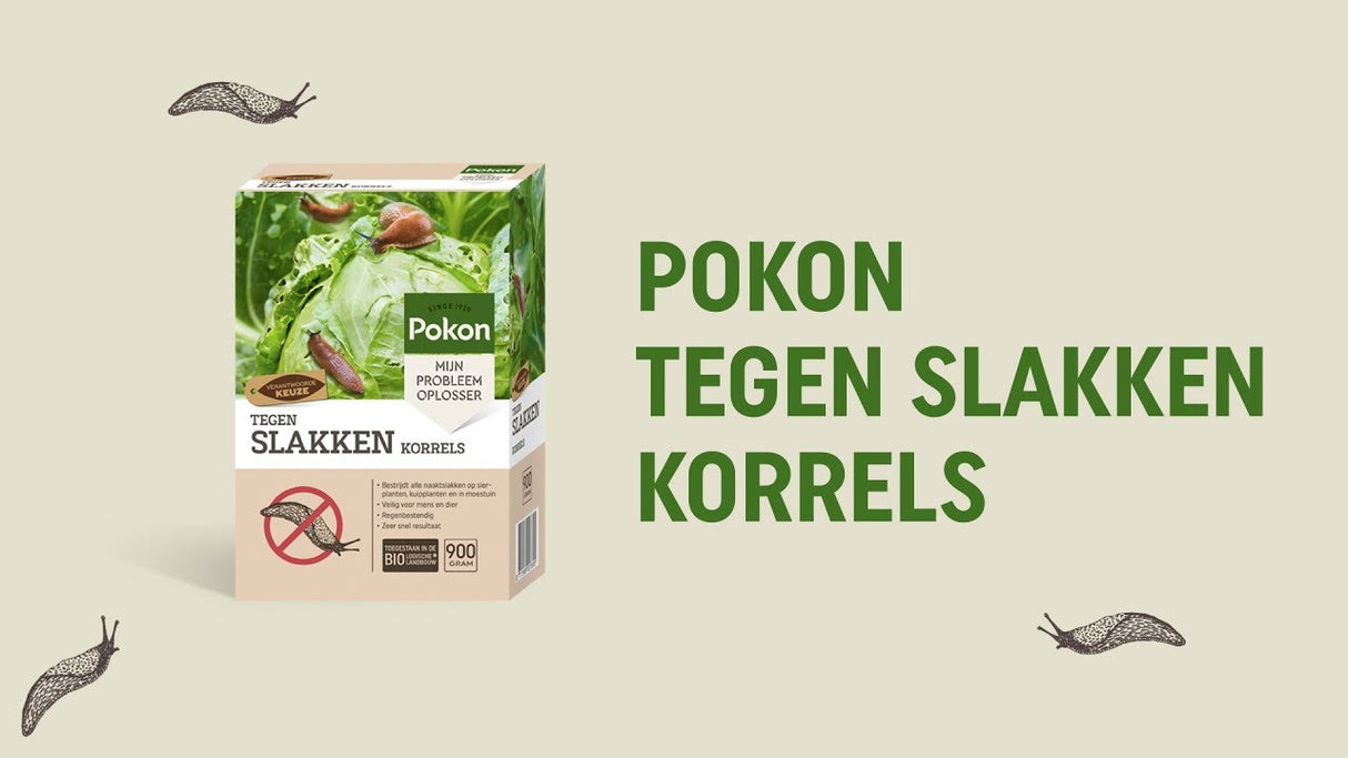 Pokon produkter bio mod snegle granulat 450gr