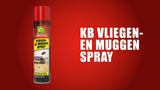 Kb kontrolprodukter kb flue- og myggespray 400ml