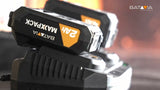 Batavia produkter maxxpack 18v batteri led lampehus
