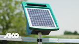 Ako produkter sun power s1000 elhegn spændingsgiver med solpanel