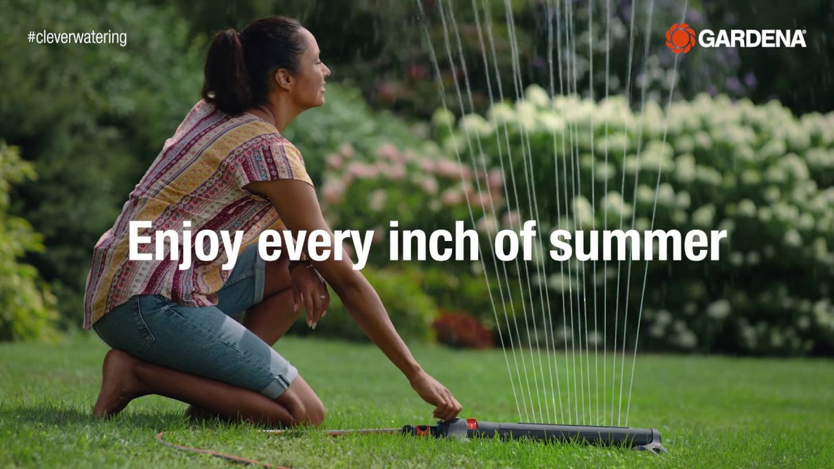 Gardena produkter oscillerende sprinkler aquazoom m