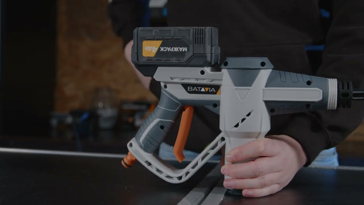 Batavia produkter maxxpack 18v batteri nexxforce højtryksrenser krop