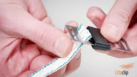 Ako produkter båndstik litzclip rustfrit stål 12 5mm 5 stk