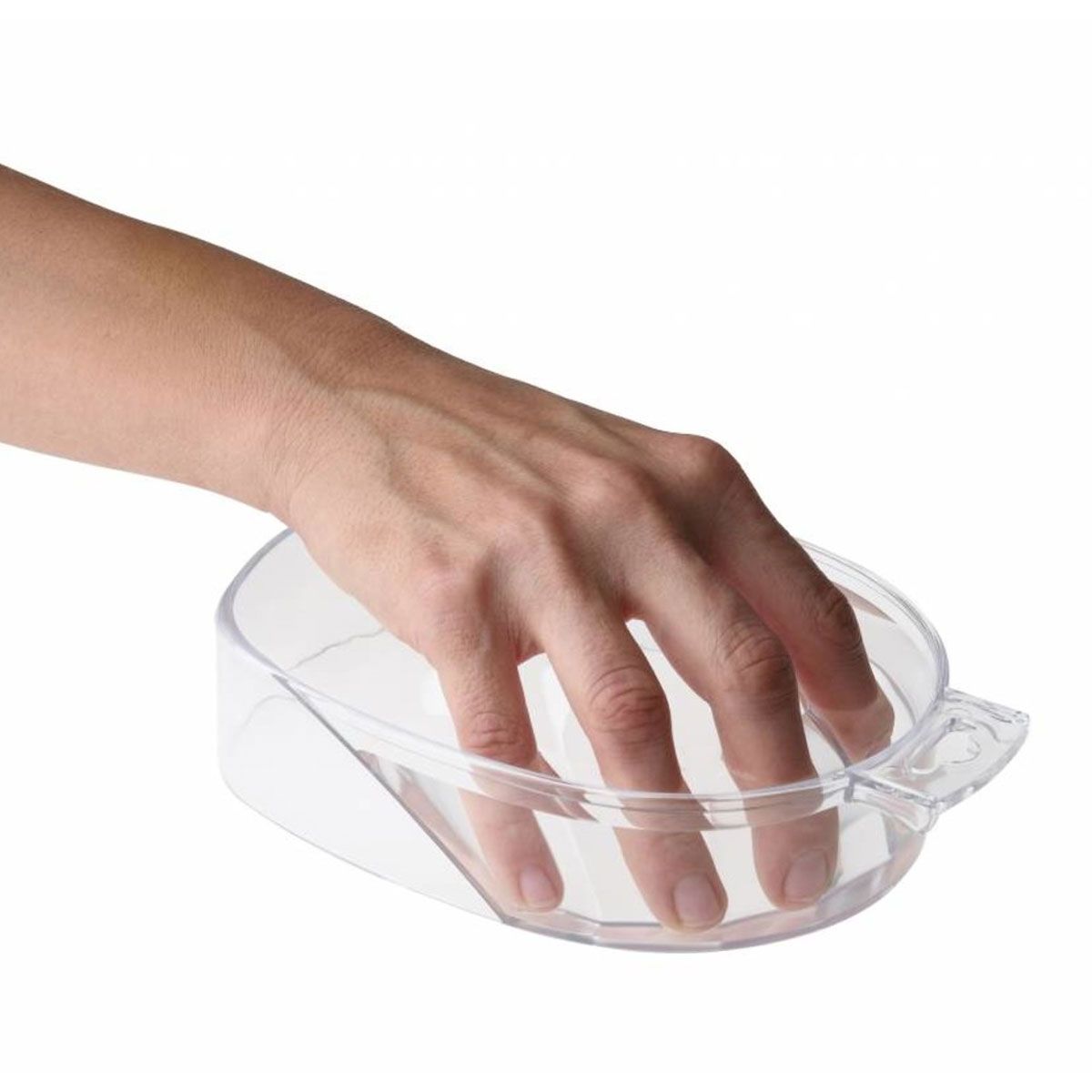 Sibel negle manicure bakke gennemsigtig