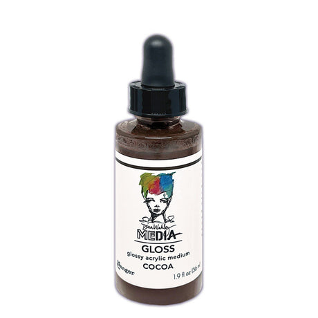 Ranger ink ranger • dina wakley media gloss dropper stil kakao