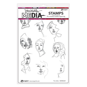 Ranger ink ranger • dina wakley media cling stempler the littles
