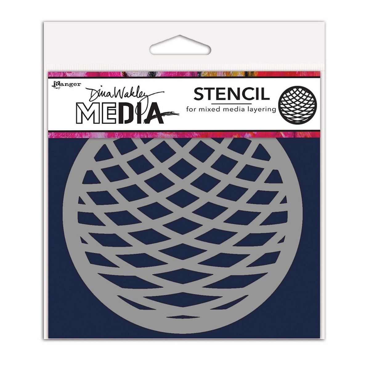 Ranger ink ranger • mediecoaster stencils klemt