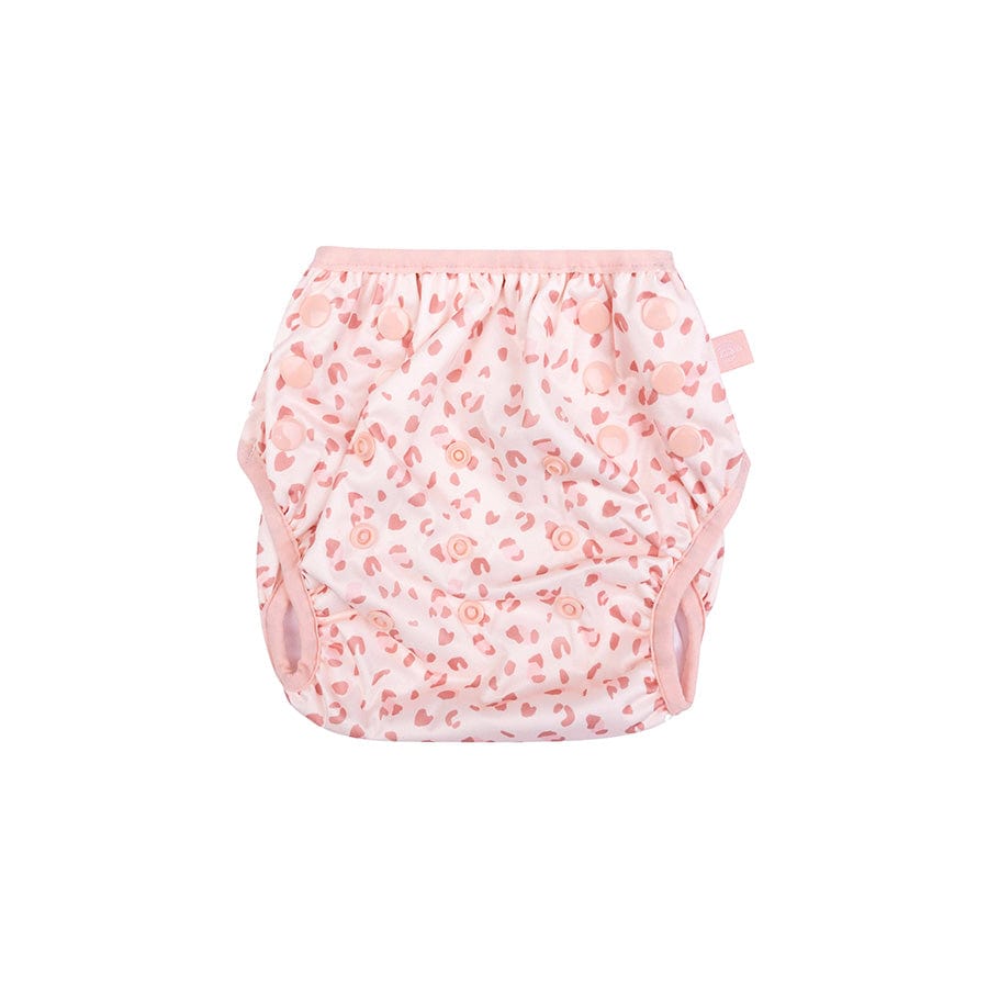 Leopard | gammel pink vaskbar badeble