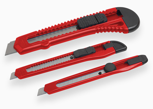 Meister snap-off kniv sæt 3-delt - wu4251600