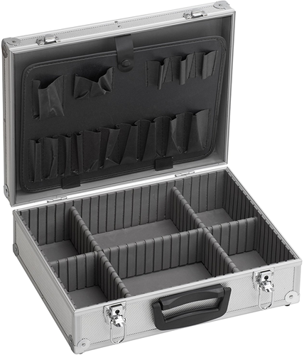 Meister værktøjskuffert aluminium 395x300x130w - wu9095130