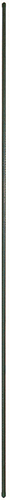 Meister plantenstok groen metaal 20x2700mm - flor78427