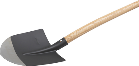 Meister spids sandskovl lige håndtag w - wu9884420
