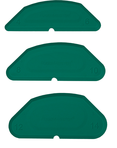 Melkmeisje kitstrijkerset afgerond 3 delig - mm950005 - mm950005