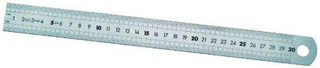 Melkmeisje maatlat rvs 150x13x0,5 mm mm, enkelz - mm722015