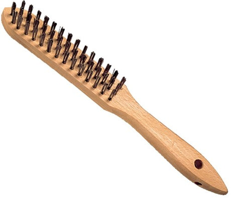 Melkmeisje messingdraadborstel 3-rijen - mm951003 - mm951003