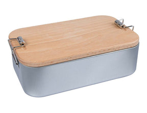 Memo Lunchbox 2 i 1 - Med Beukenhouten Lid Snijplank