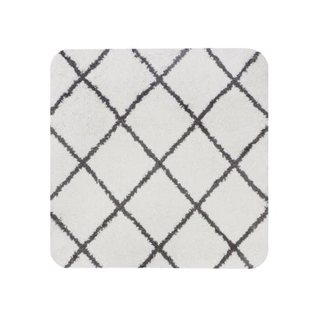 Hollandsk house menton bidetmåtte 60x60cm hvid