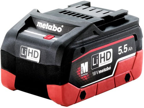 Metabo 18v lihd batteri - 5,5ah | 625368000 - 625368000