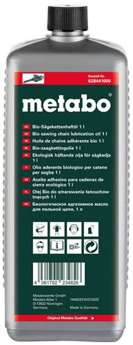 Metabo accessoires bio-zaagkettingolie | 1 liter - 628441000 - 628441000