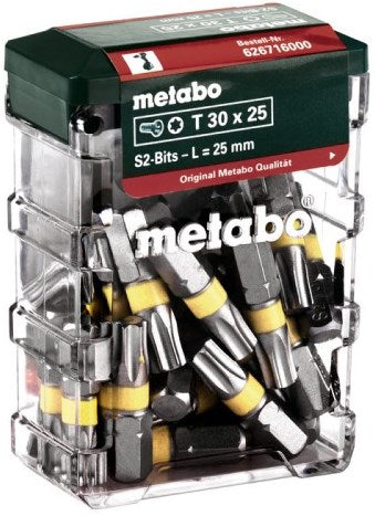 Metabo tilbehør bitboks t30 | sp (25 stk.) - 626716000