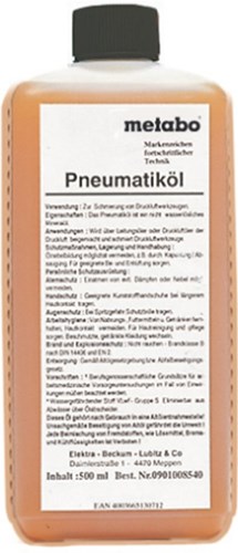 Metabo tilbehør kompressorolie 1l - 0901004170