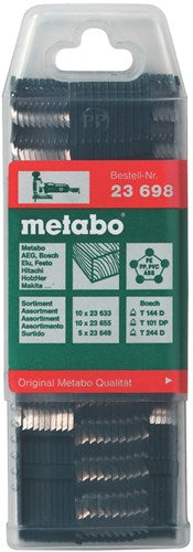 Metabo accessoires decoupeerzaagbladen (25 st.) assorti - 623698000