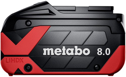 Metabo batteri 18 volt | lihdx 8.0 ah - 624975000