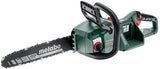 Metabo batteri motorsav | ms 36-18 ltx bl 40 | uden batteri og oplader - 601613850
