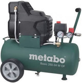 Metabo basic 250-24 w kompressor + lpz-4 tilbehørssæt - 690836000