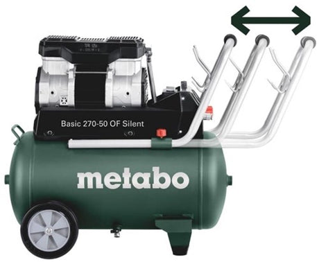 Metabo basic 270-50 eller lydløs kompressor - 601594000