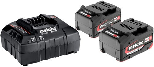 Metabo grundsæt 2x 18 volt 4,0ah batterier | pick+mix - 685050000