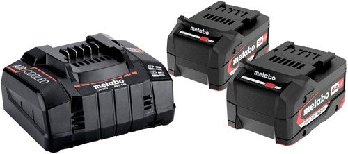 Metabo 685051000 18v li-ion batteri startsæt (2x 5,2ah) + oplader