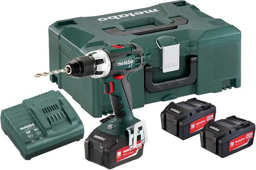 Metabo bs 18 lt skruetrækker | 18v 4.0ah li-ion | + 3. batteri - 602102960