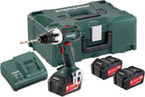 Metabo bs 18 lt skruetrækker | 18v 4.0ah li-ion | + 3. batteri - 602102960
