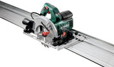 Metabo ks 55 fs 1200 watt håndrundsav | i kuffert | + styreskinne - 690738000
