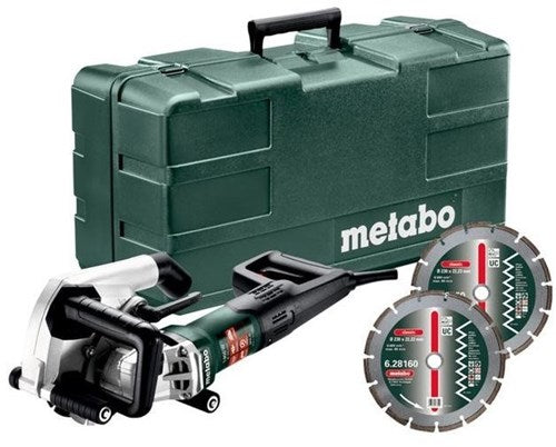 Metabo mfe 40 vægskærer 1900 watt 40 mm dybde med 125 mm skiver - 604040500